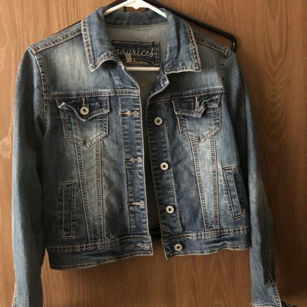 Maurice’s Cropped Jean Jacket